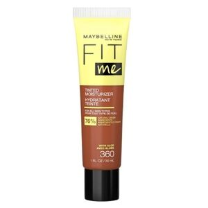 Maybelline Fit Me Tinted Moisturizer, Natural Coverage, Face Makeup 360
